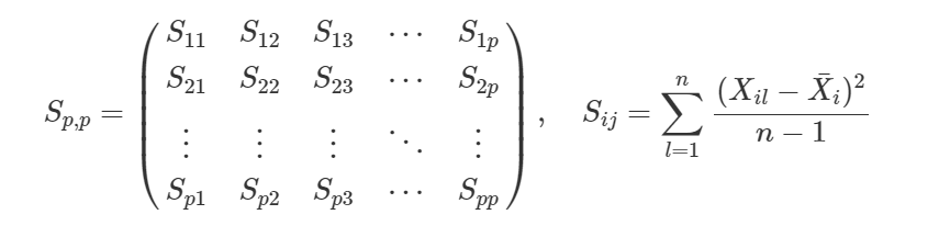 matriz de covariância